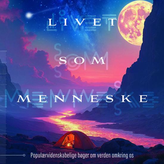 månelandskab med telt 