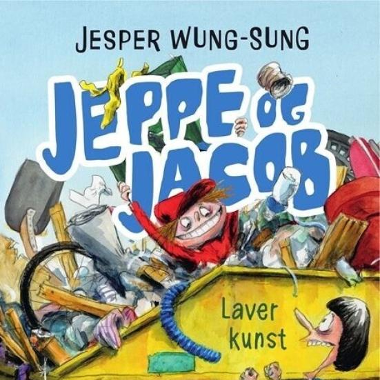 Jeppe og Jacob laver kunst