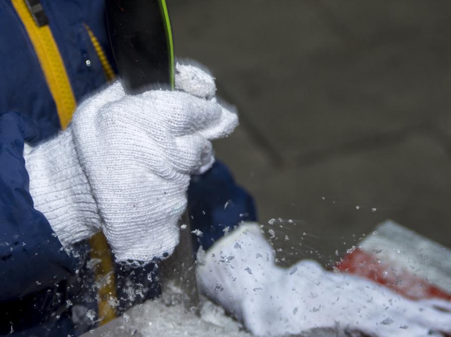 Isskulptur for børn