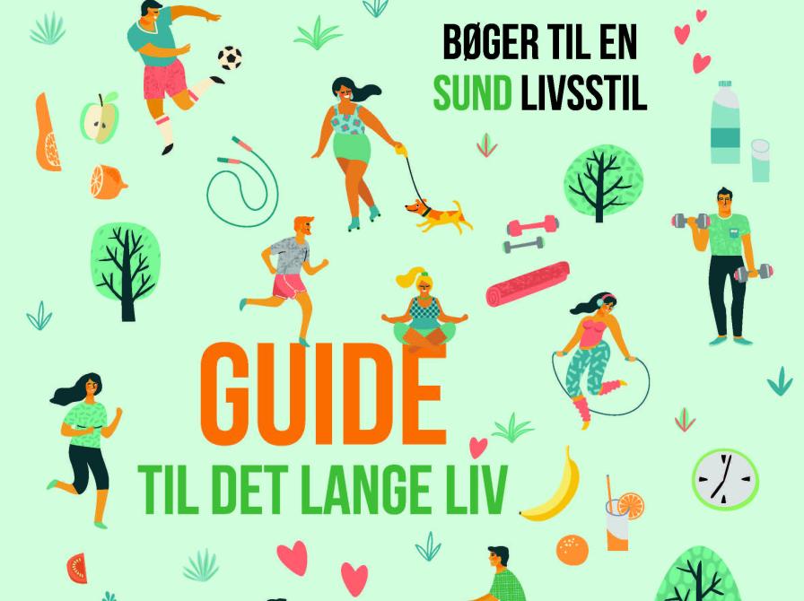 Bøger til en sund livsstil grafik