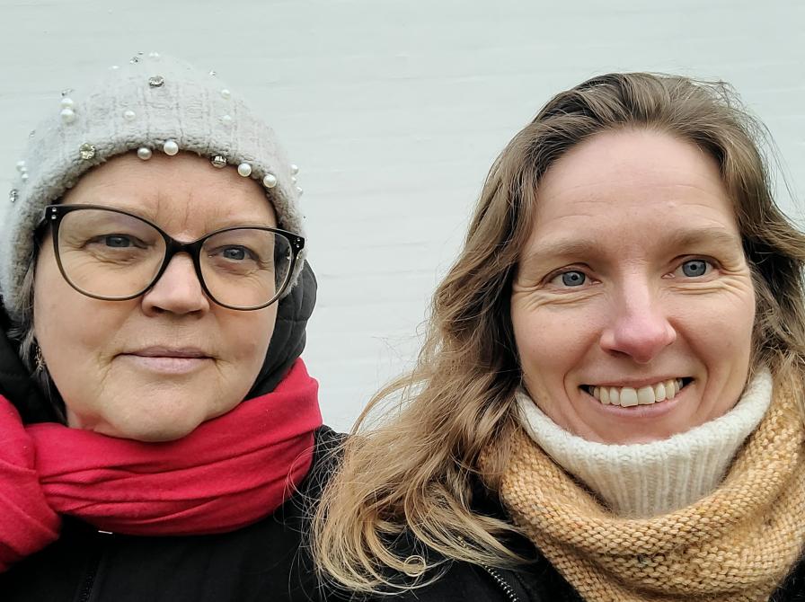 Billede af Karina Thøgersen og Christina Boel Kjær