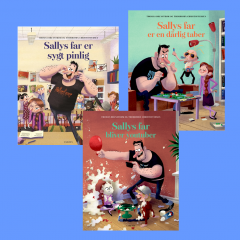 Billedbøgerne om Sallys far
